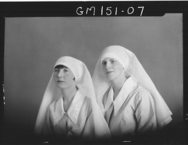 Portrait of two Nurses 'Livey'