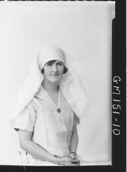 Portrait of Nurse 'Mathews'