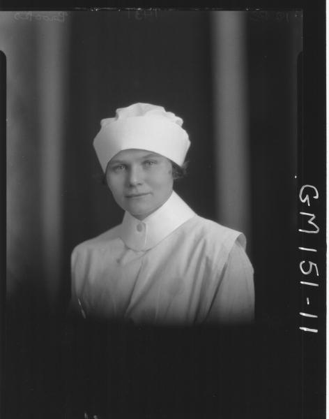 Portrait of Nurse 'Brooks'