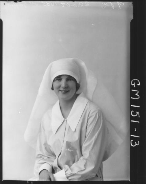 Portrait of Nurse 'Lockeston'