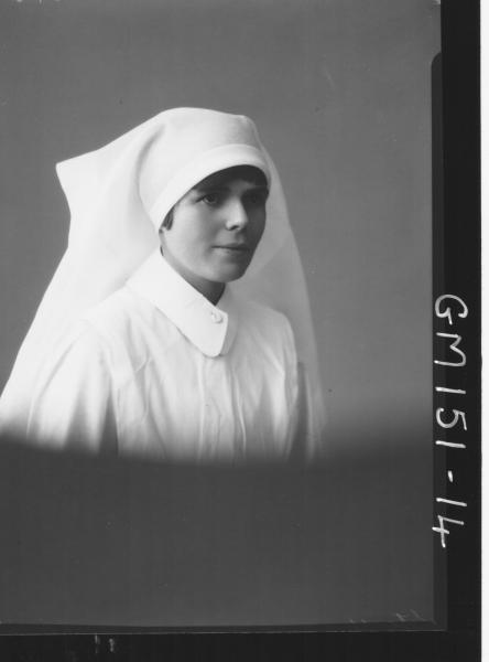 Portrait of Nurse 'Stacey'