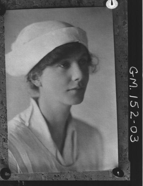 Portrait of Nurse 'Wentner'