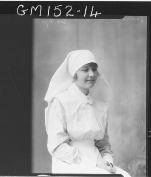 Portrait of Nurse 'Sandys'
