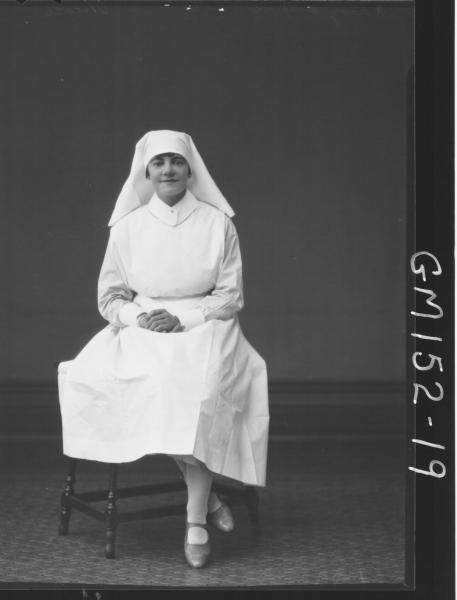 Portrait of Nurse 'Nicols'