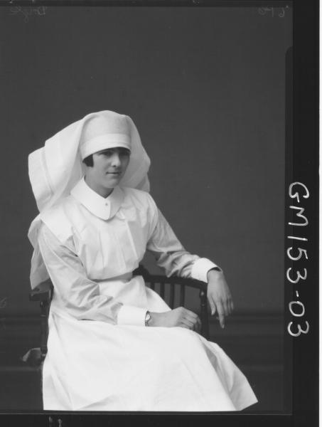 Portrait of Nurse 'Doyle'