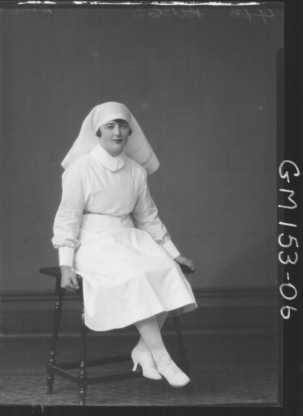 Portrait of Nurse 'Dillon'