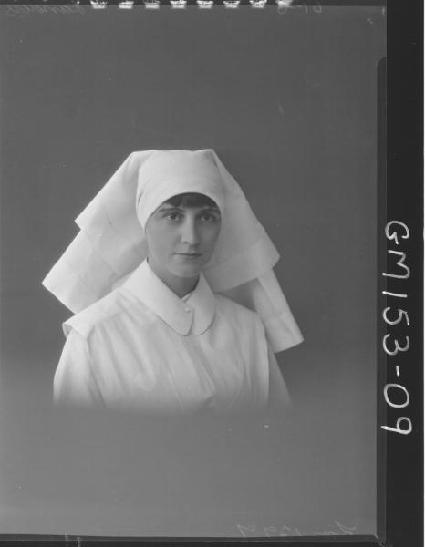 Portrait of Nurse 'Landers'