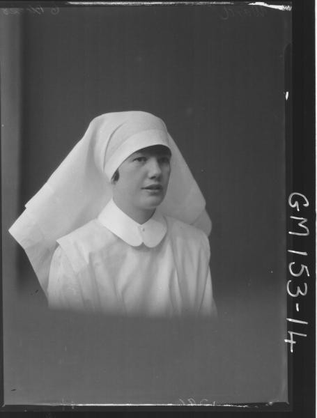 Portrait of Nurse 'Ward'