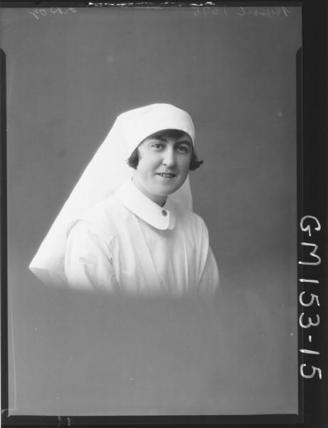 Portrait of Nurse 'Russell'