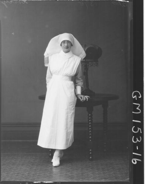 Portrait of Nurse 'Tracy'
