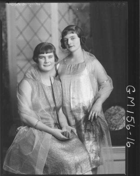 Portrait of two women 'Augustine'