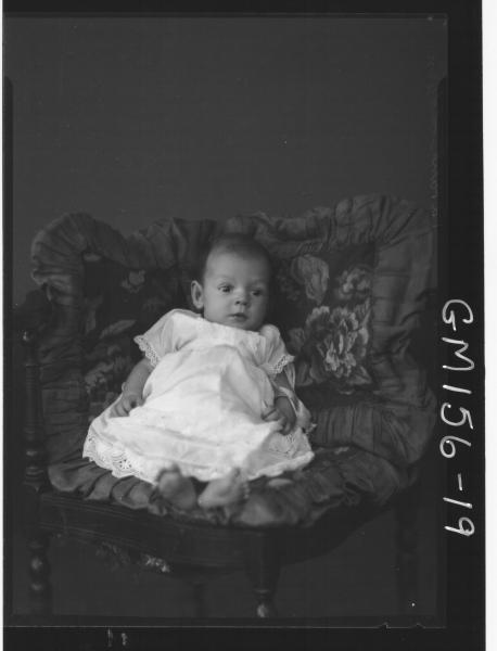 Portrait of baby 'Baldwin'