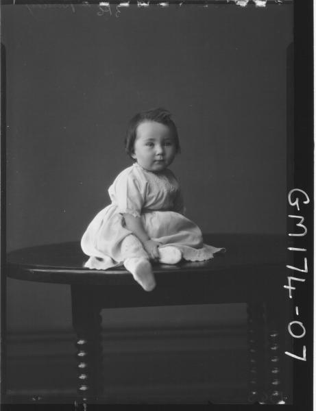 Portrait of baby 'Bailey'