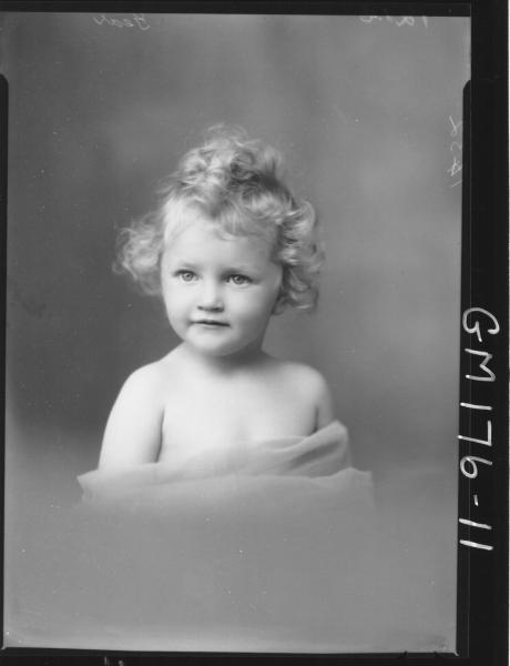 Portrait of child, 'Gear'
