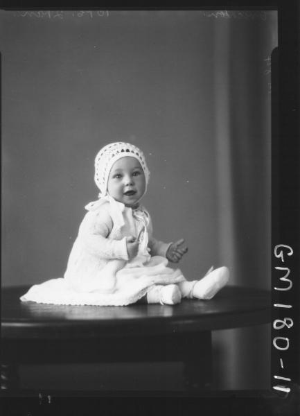 Portrait of baby 'Chrichton'