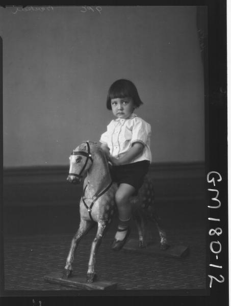 Portrait of child 'Barker'