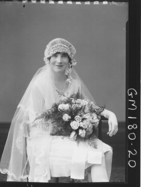 Portrait of Bride 'Condin'