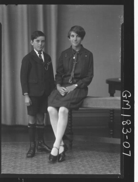 Portrait of girl and boy 'Miotte'
