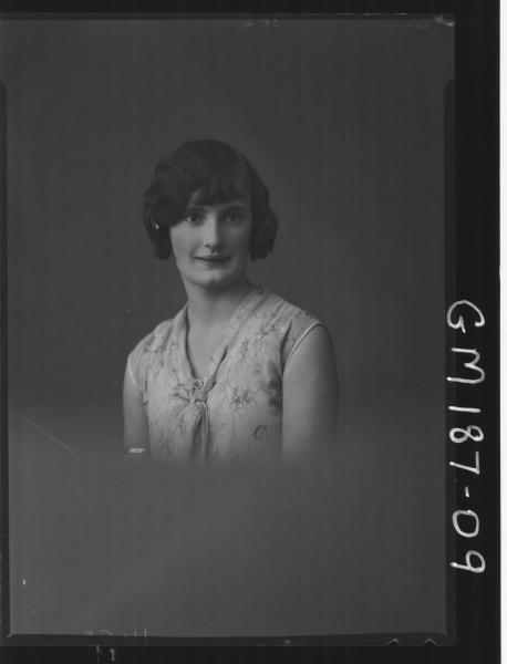 Portrait of woman 'Flynn'