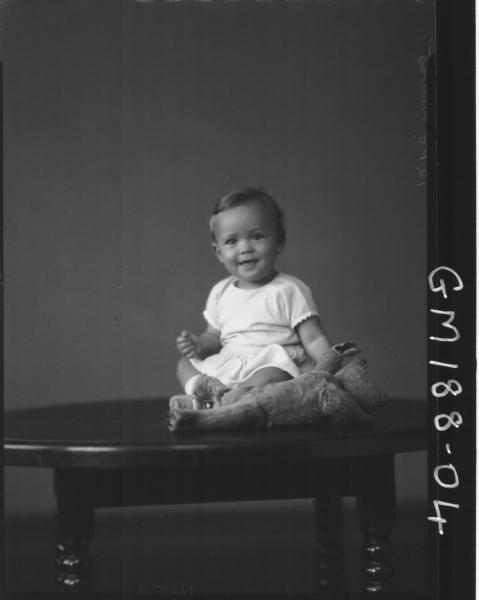 Portrait of baby 'Davis'