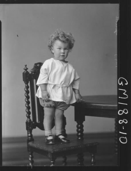 Portrait of child 'Gould'