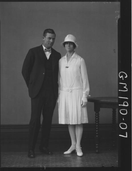 Portrait of man and woman 'Byrne'