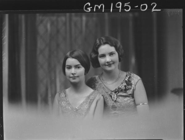 Portrait of two women 'Stahl'