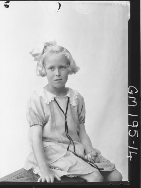 Portrait of girl 'Jensen'