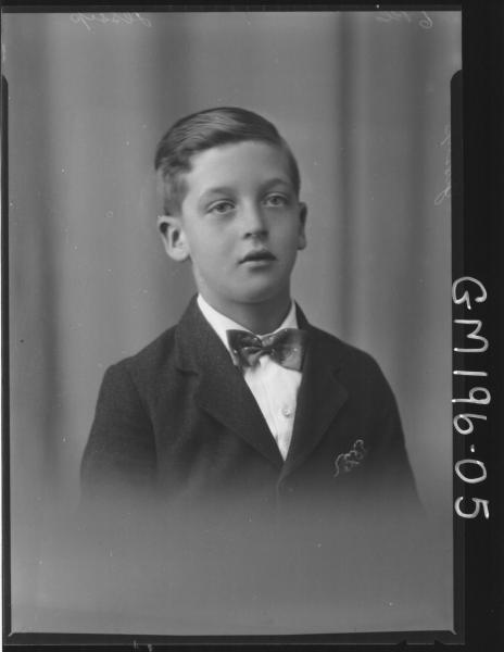 Portrait of boy 'Jessup'