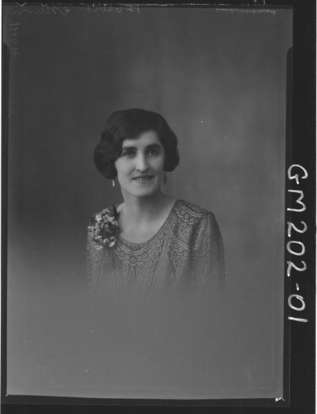 Portrait of woman 'Murn'