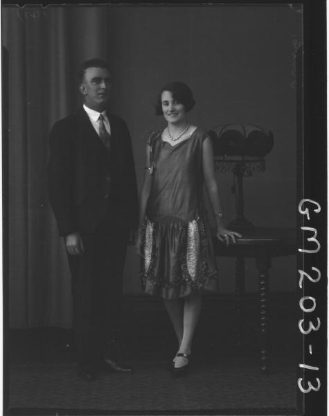 Portrait of man & woman 'Williams'