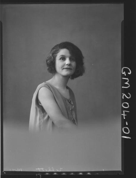 Portrait of woman 'Zeffert'