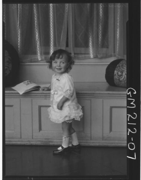 Portrait of girl, 'Canalli'
