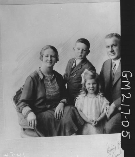 Copy portrait of family, 'Howie'