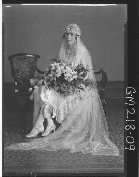 Portrait of bride 'Kerr'