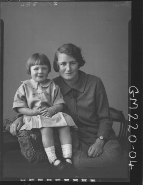 Portrait of woman and child 'Bone'