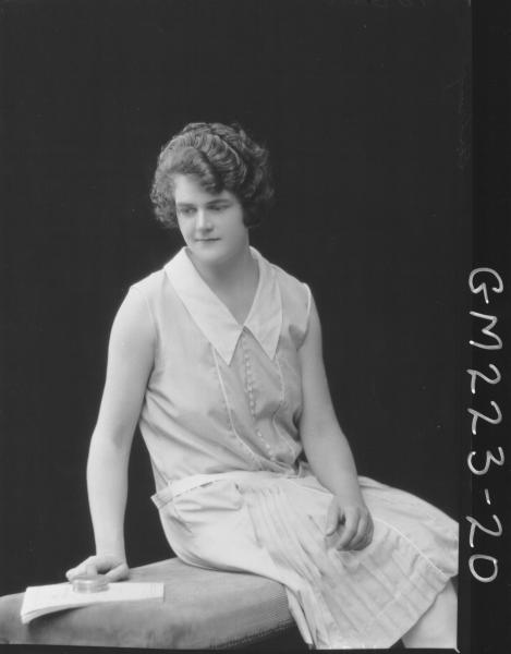 Portrait of woman 'Elsbury'