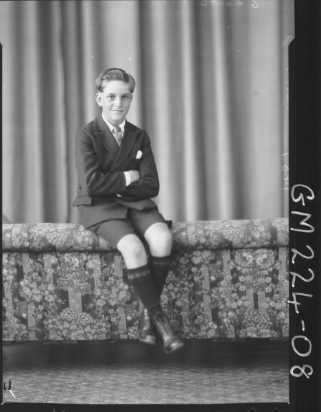 Portrait of boy 'Fleming'