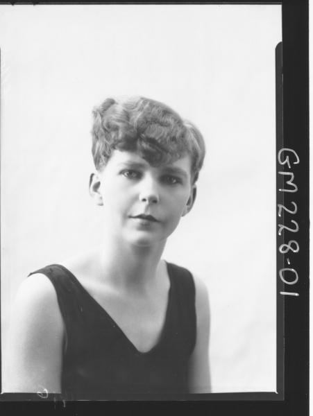 Portrait of woman 'Elhers'