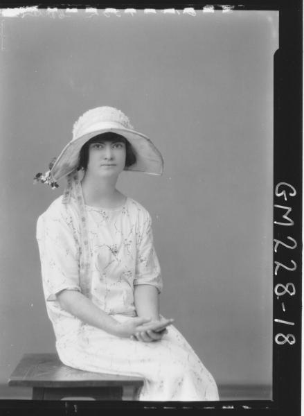 Portrait of woman 'Carter'