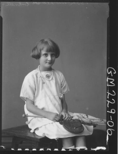 Portrait of girl 'Cooknell'