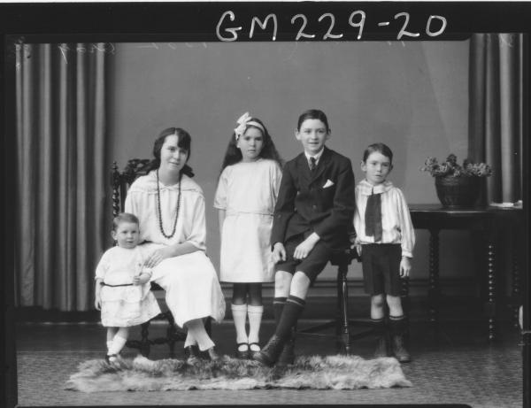 Portrait of family 'Cray'