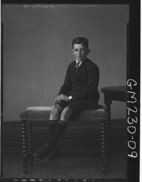 Portrait of boy 'Juidici'