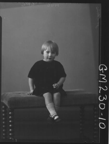 Portrait of child 'Jenkins'