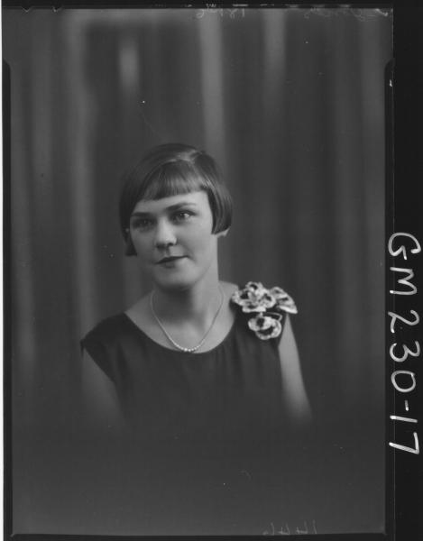 Portrait of woman 'Jones'