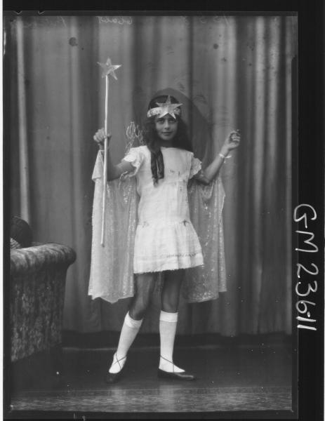 Portrait of girl fancy dress 'Pritchard'