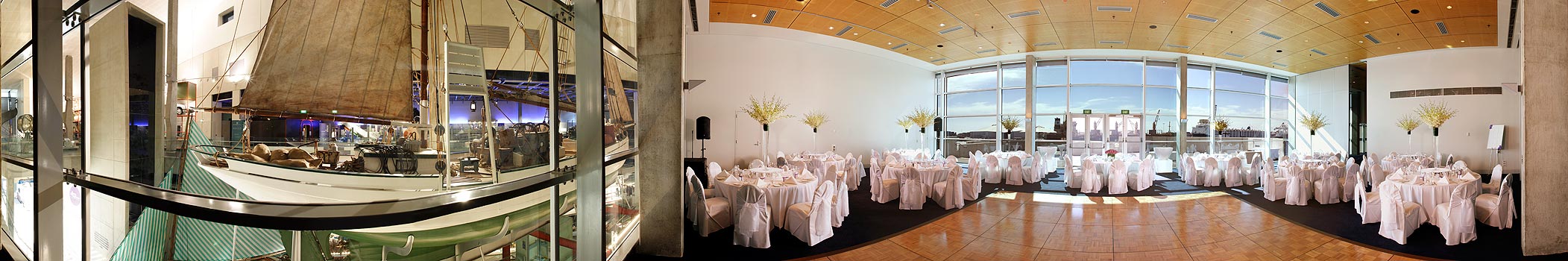 Maritime function room interior 