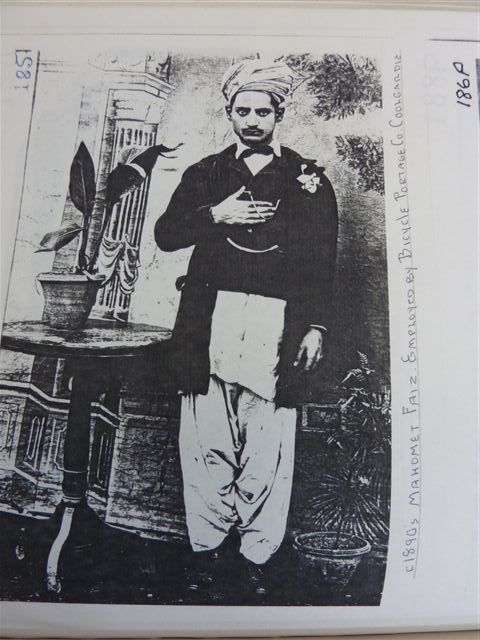 Faiz Mahomet, 1890s