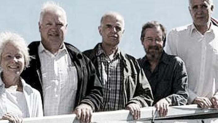 Photo showing five of the Finding Sydney Foundation's Directors