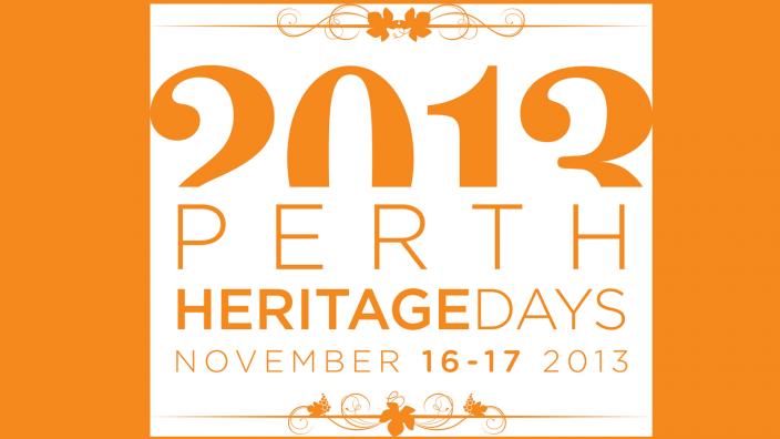 Perth Heritage Day Logo